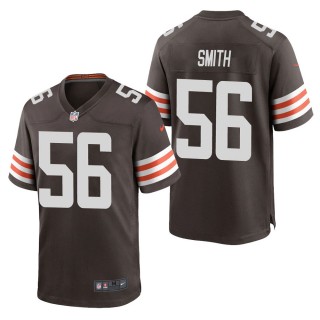 Men's Cleveland Browns Malcolm Smith Brown Game Jersey