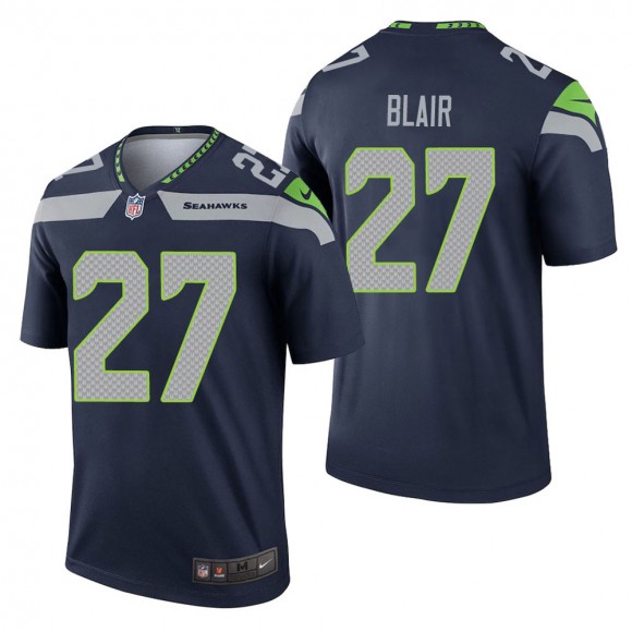 Men's Seattle Seahawks Marquise Blair Navy Legend Jersey