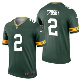 Men's Green Bay Packers Mason Crosby Green Legend Jersey