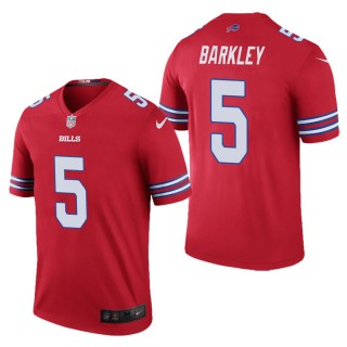 Men's Buffalo Bills Matt Barkley Red Color Rush Legend Jersey