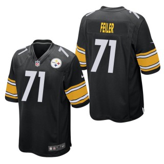Men's Pittsburgh Steelers Matt Feiler Black Game Jersey