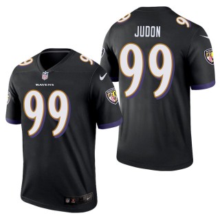 Men's Baltimore Ravens Matt Judon Black Legend Jersey