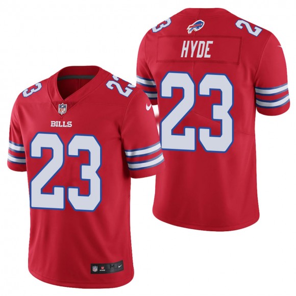 Men's Buffalo Bills Micah Hyde Red Color Rush Limited Jersey