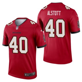 Men's Tampa Bay Buccaneers Mike Alstott Red Legend Jersey