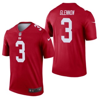 Men's New York Giants Mike Glennon Red Inverted Legend Jersey