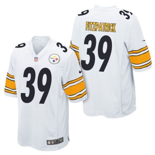 Men's Pittsburgh Steelers Minkah Fitzpatrick White Game Jersey