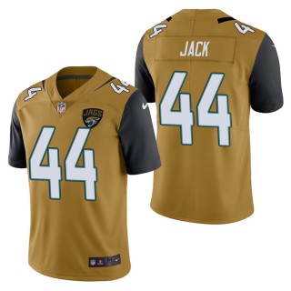 Men's Jacksonville Jaguars Myles Jack Gold Color Rush Limited Jersey