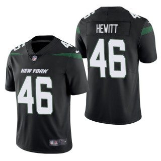 Men's New York Jets Neville Hewitt Black Vapor Untouchable Limited Jersey