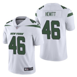 Men's New York Jets Neville Hewitt White Vapor Untouchable Limited Jersey
