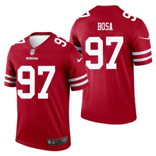 Men's San Francisco 49ers Nick Bosa Scarlet Legend Jersey