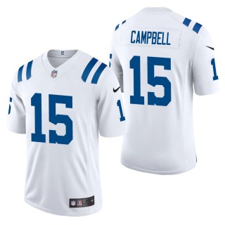 Men's Indianapolis Colts Parris Campbell White Vapor Limited Jersey