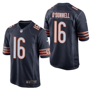 Men's Chicago Bears Pat O'Donnell Navy Game Jersey