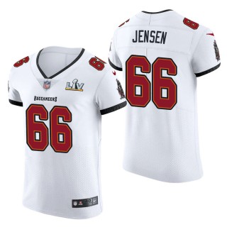 Men's Tampa Bay Buccaneers Ryan Jensen White Super Bowl LV Jersey