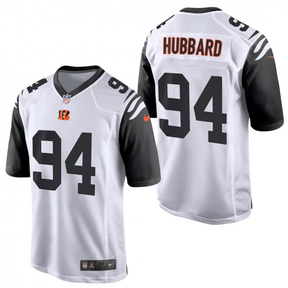 Men's Cincinnati Bengals Sam Hubbard White 2021 Alternate Game Jersey