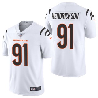 Men's Cincinnati Bengals Trey Hendrickson White 2021 Vapor Limited Jersey