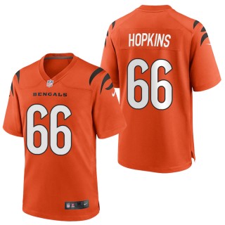 Men's Cincinnati Bengals Trey Hopkins Orange 2021 Game Jersey