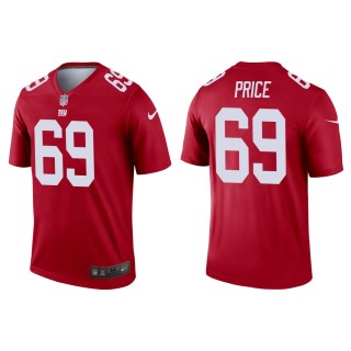 Men's New York Giants Billy Price #69 Red Inverted Legend Jersey