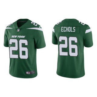 Men's New York Jets Brandin Echols #26 Green Vapor Limited Jersey