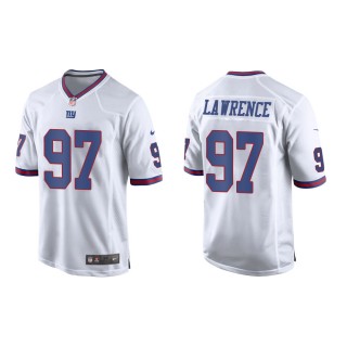 Men's New York Giants Dexter Lawrence #97 White Alternate Game Jersey