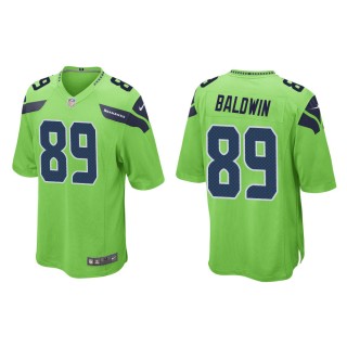 Men's Seattle Seahawks Doug Baldwin #89 Neon Green Alternate Game Jersey