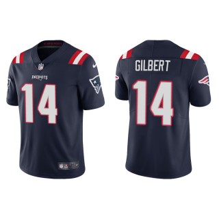 Men's New England Patriots Garrett Gilbert #14 Navy Vapor Limited Jersey