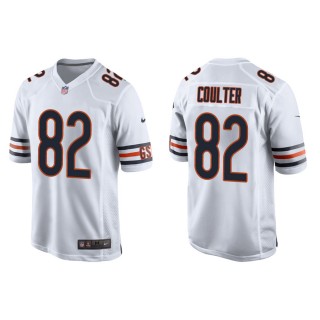 Men's Chicago Bears Isaiah Coulter #82 White Game Jersey