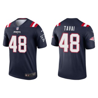 Men's New England Patriots Jahlani Tavai #48 Navy Legend Jersey