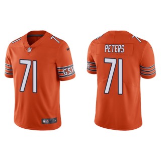 Men's Chicago Bears Jason Peters #71 Orange Vapor Limited Jersey