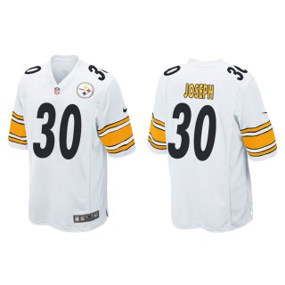 Men's Pittsburgh Steelers Karl Joseph #30 White Game Jersey