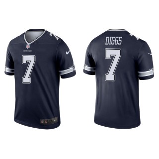 Men's Dallas Cowboys Trevon Diggs #7 Navy Legend Jersey