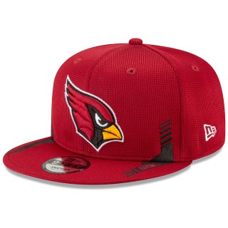 Arizona Cardinals Cardinal 2021 NFL Sideline Home 9FIFTY Snapback Hat