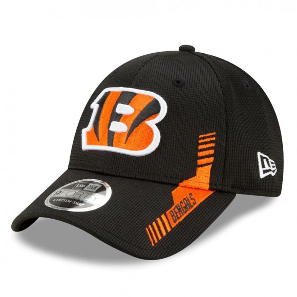 Cincinnati Bengals Black 2021 NFL Sideline Home 9FORTY Adjustable Hat