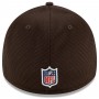 Cleveland Browns Brown 2021 NFL Sideline Home Historic Logo 39THIRTY Hat