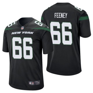 Men's New York Jets Dan Feeney Black Game Jersey