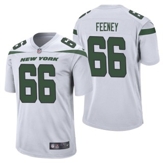 Men's New York Jets Dan Feeney White Game Jersey
