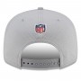 Detroit Lions Gray Black 2021 NFL Sideline Road 9FIFTY Snapback Hat