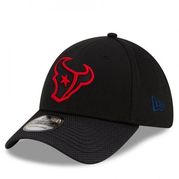 Houston Texans Black 2021 NFL Sideline Road 39THIRTY Hat