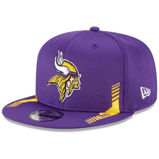 Minnesota Vikings Purple 2021 NFL Sideline Home 9FIFTY Snapback Hat
