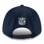 New York Giants Navy 2021 NFL Sideline Home Historic Logo 9FORTY Adjustable Hat