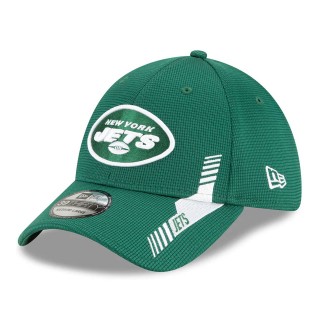 New York Jets Green 2021 NFL Sideline Home 39THIRTY Hat