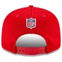 San Francisco 49ers Scarlet 2021 NFL Sideline Home Historic Logo 9FIFTY Snapback Hat