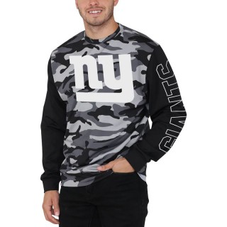 New York Giants FOCO Black Camo Long Sleeve T-Shirt