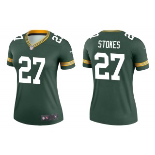 Women's Eric Stokes Green Bay Packers Green Legend Jersey