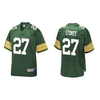Men's Eric Stokes Green Bay Packers Green Pro Line Jersey