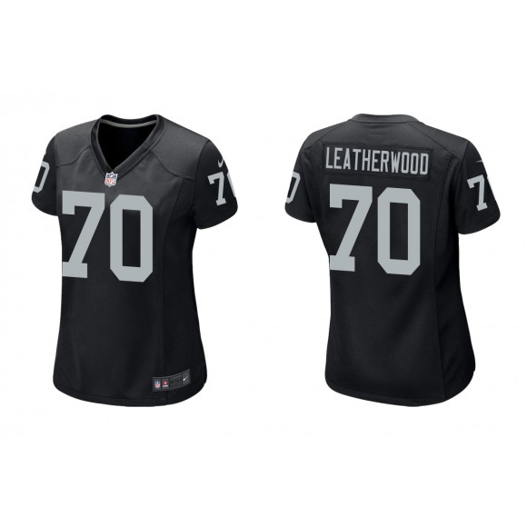 Women's Alex Leatherwood Las Vegas Raiders Black 2021 NFL Draft Jersey