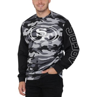 San Francisco 49ers FOCO Black Camo Long Sleeve T-Shirt
