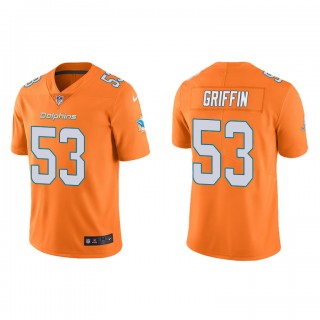 Shaquem Griffin Orange Color Rush Limited Dolphins Jersey