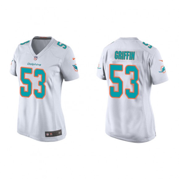 Shaquem Griffin White Game Dolphins Women's Jersey