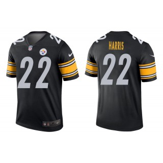 Men's Najee Harris Pittsburgh Steelers Black Legend Jersey