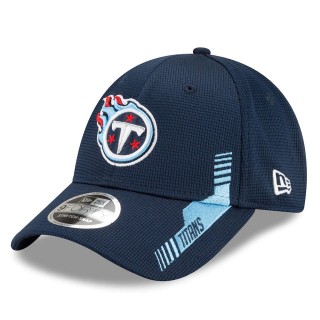 Toddler Tennessee Titans Navy 2021 NFL Sideline Home 9FORTY Snapback Hat